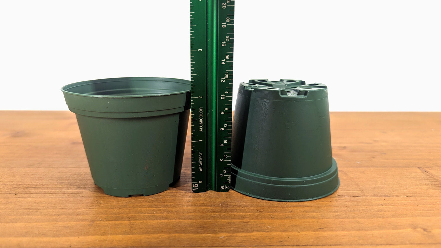 Heavy Duty Plastic Nursery Round Plant Pot 4 Inch Diameter TEKU (MTE 10) Standard Height